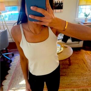 Lululemon cropped workout top